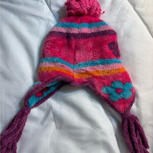 OshKosh B'gosh Pink and Purple Kids winter time Hat